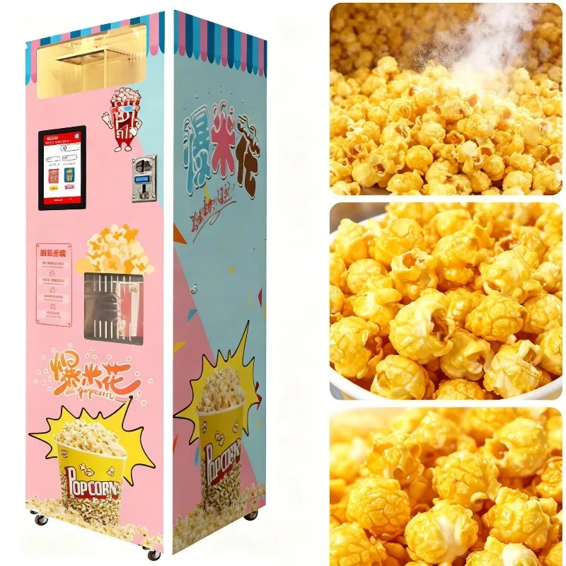 Food In Snacks - Macchina per Popcorn Automatica Intelligente Personalizzata