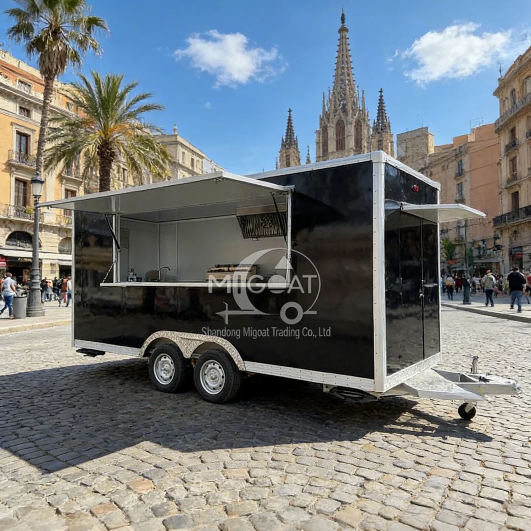 Food Snacks To Sell - Carrello per alimenti mobile commerciale Carrello