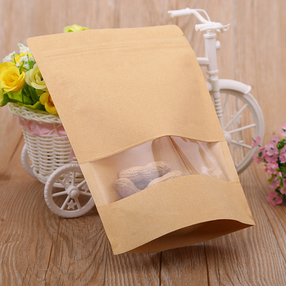 Food In Snacks - 50 Pezzi di Buste Autoportanti in