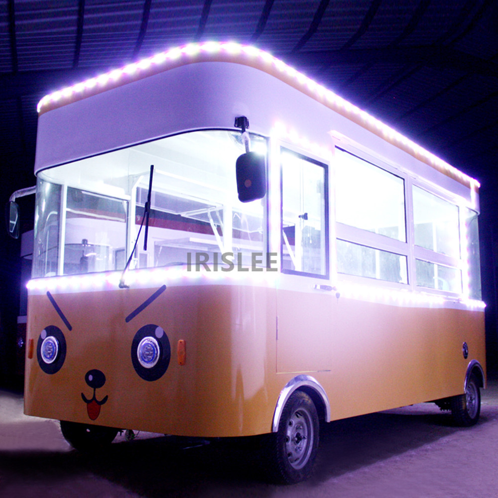 Food Snacks To Sell - camion elettrico per alimenti che vende