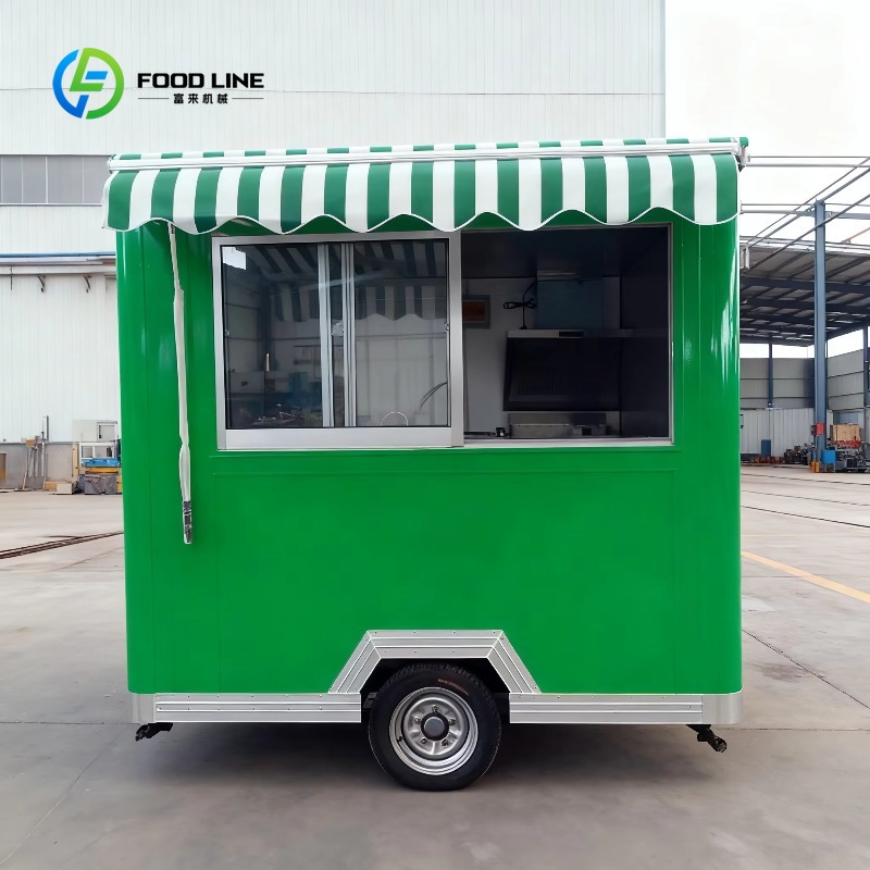 Food Snacks To Sell - Rimorchi mobili personalizzati in vetroresina per