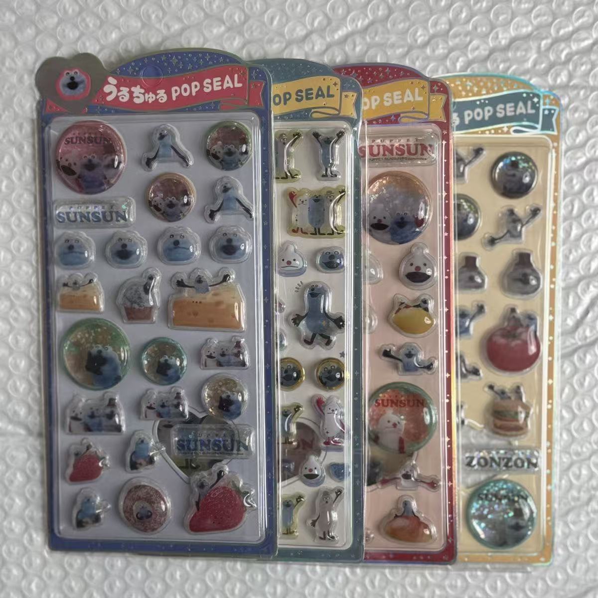 4 Pezzi Adesivi Trasparenti 3D - Food Grocery Snacks recensione e prezzo
