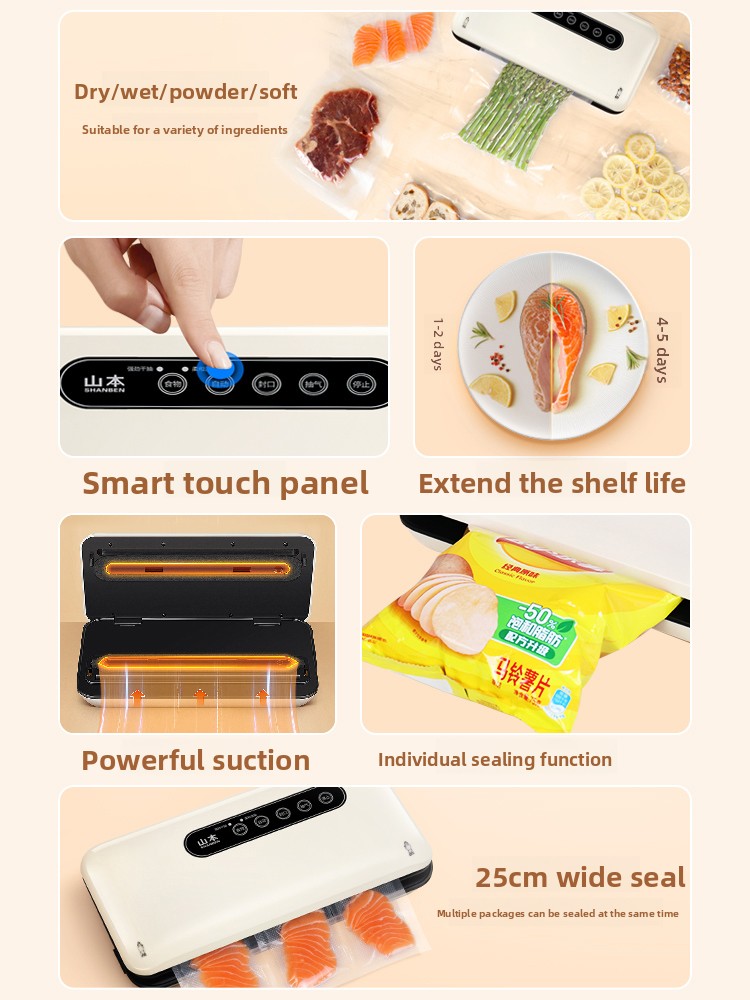 Mini Macchina per Sottovuoto A - Food In Snacks recensione e prezzo