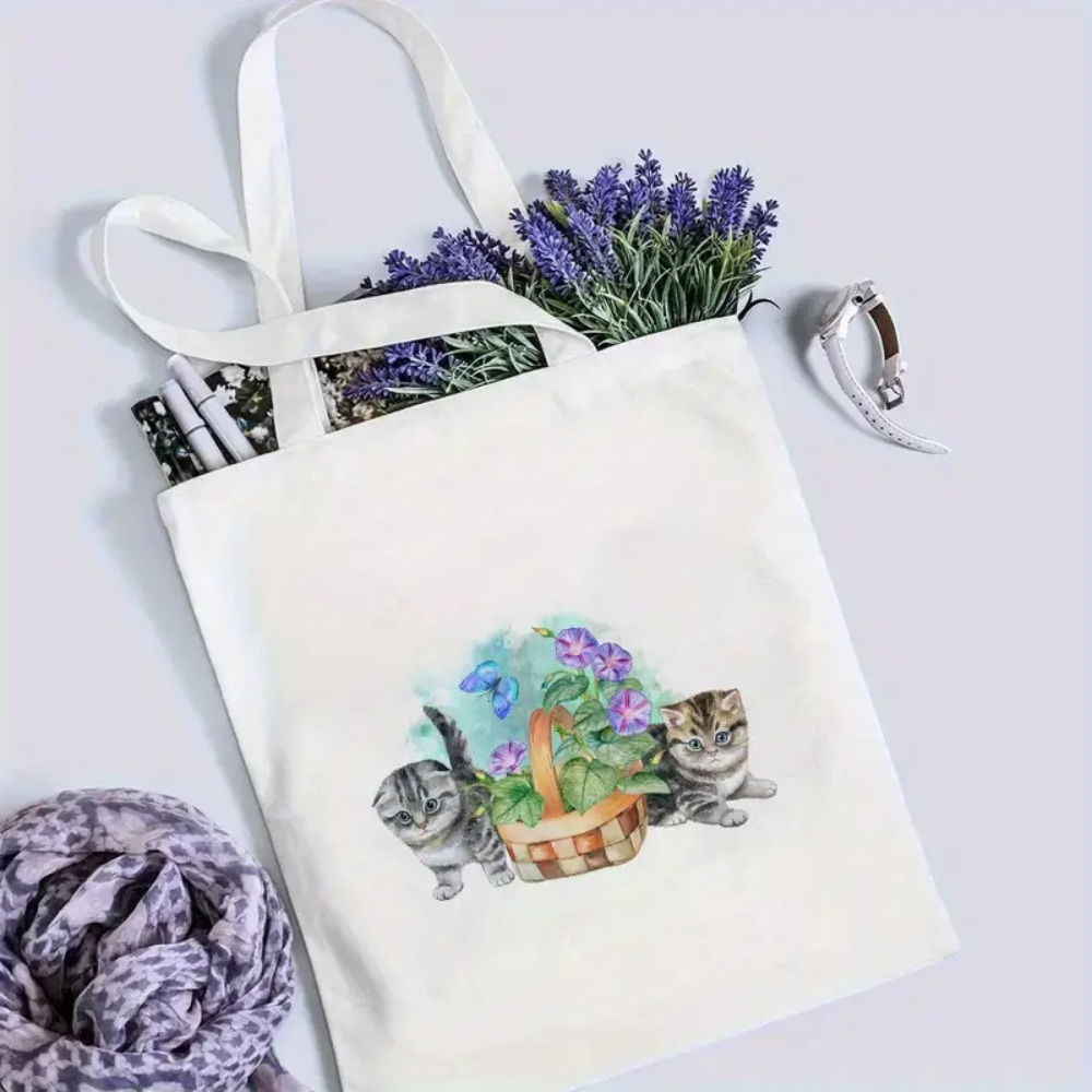 Borsa tote in tela con stampa  - Food Grocery Snacks recensione e prezzo