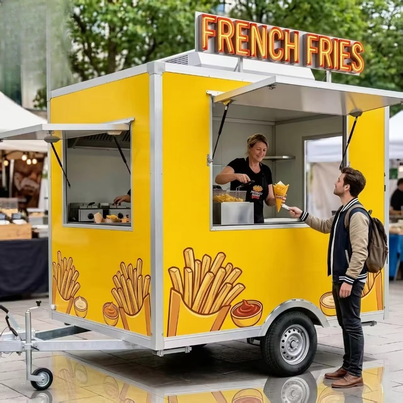 Carretto Mobile per Snack con  - Food Snacks To Sell recensione e prezzo