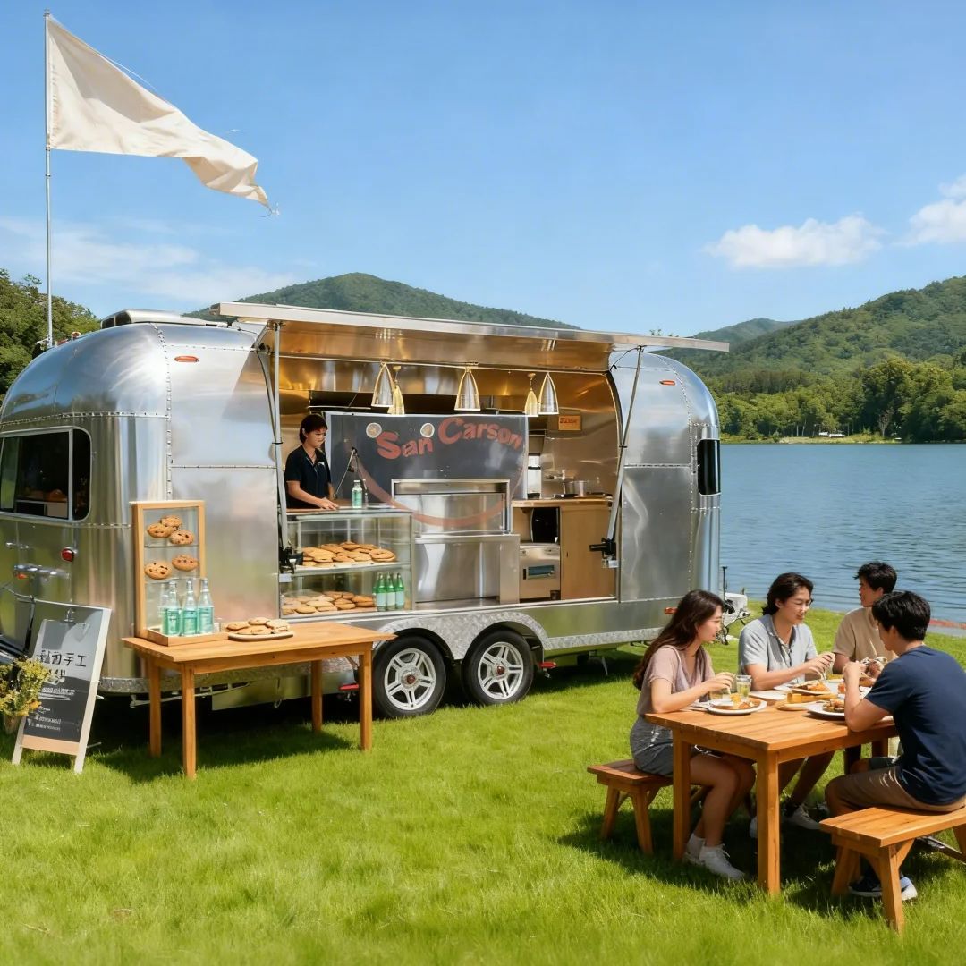 Carrello mobile per la vendita - Food Snacks To Sell recensione e prezzo