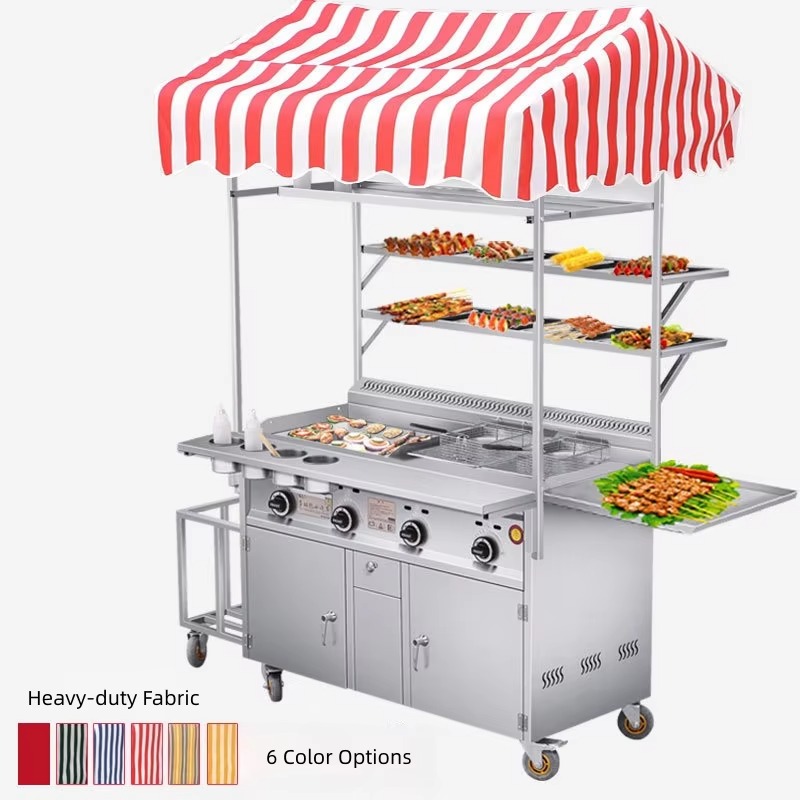 Carrello mobile per snack a ga - Food Snacks To Sell recensione e prezzo